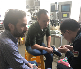 国外客户来公司学习